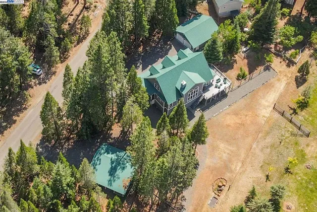 a view of a house with patio