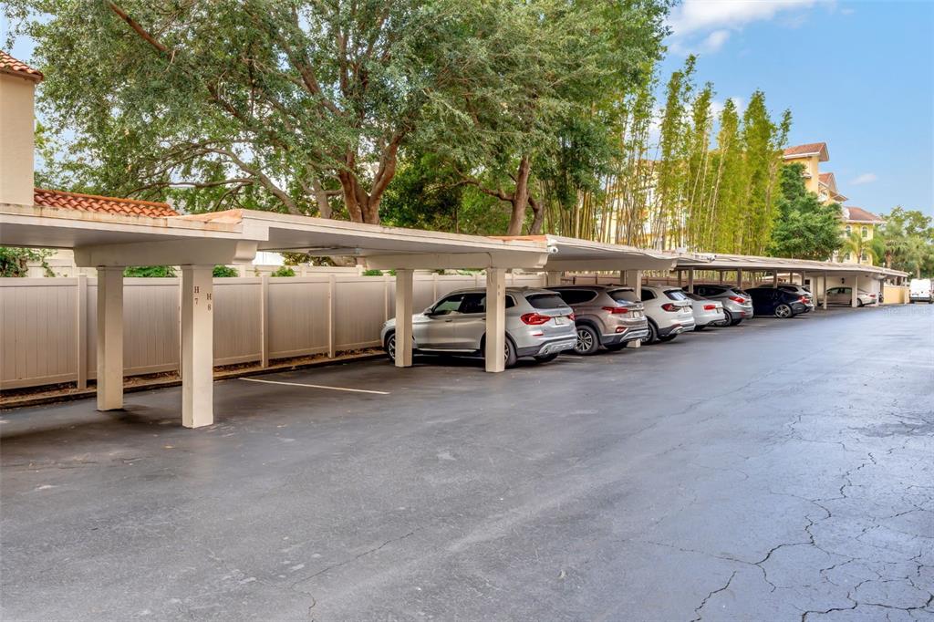 100 South Interlachen Avenue, Unit 410F Winter Park, FL 32789 - Photo 24 of 38 a view of a car in garage
