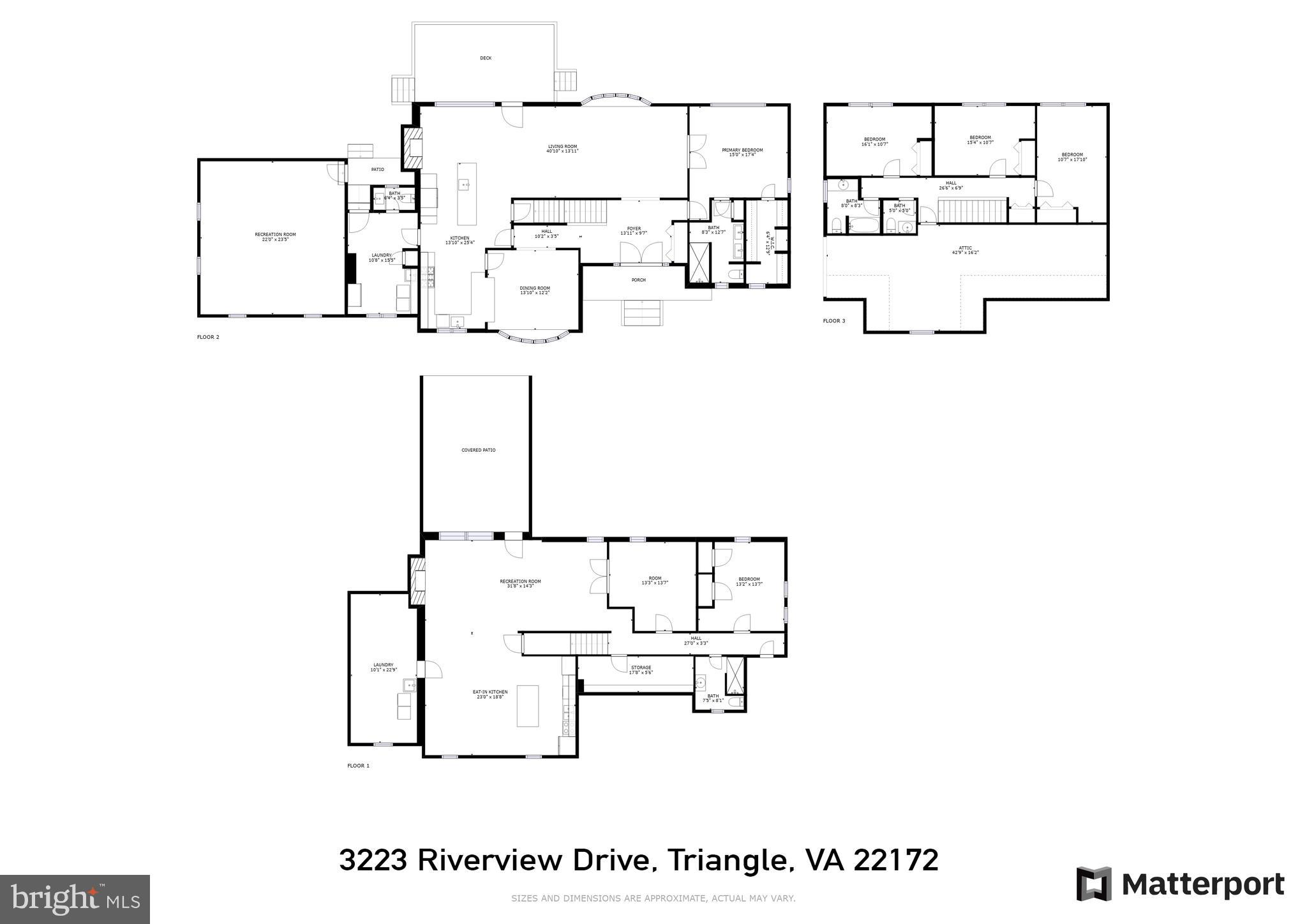 3223 Riverview Drive Triangle, VA 22172 - Photo 81 of 81 Floor Plans