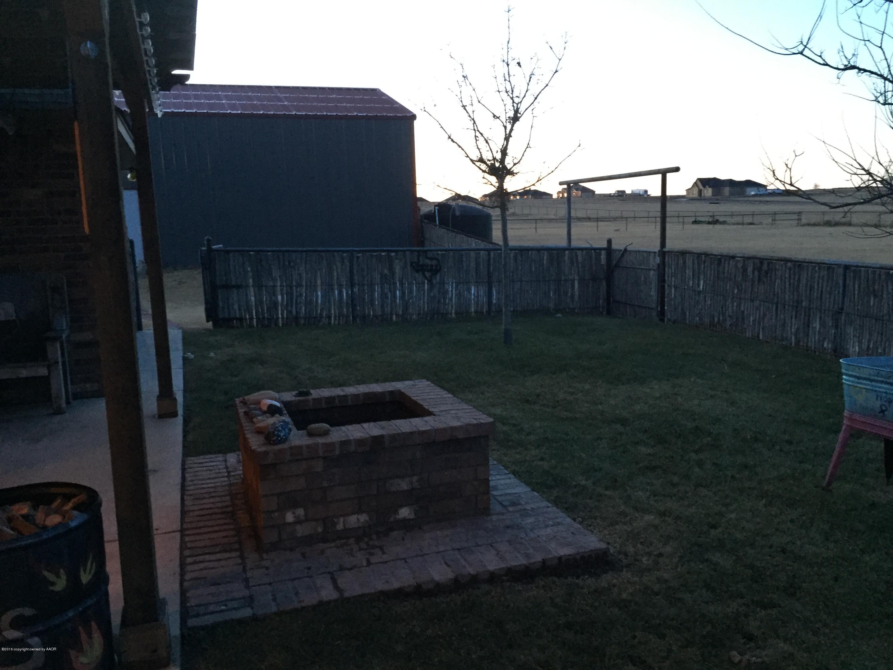 7350 Rice Road Canyon, TX 79015 - Photo 23 of 35 back yard