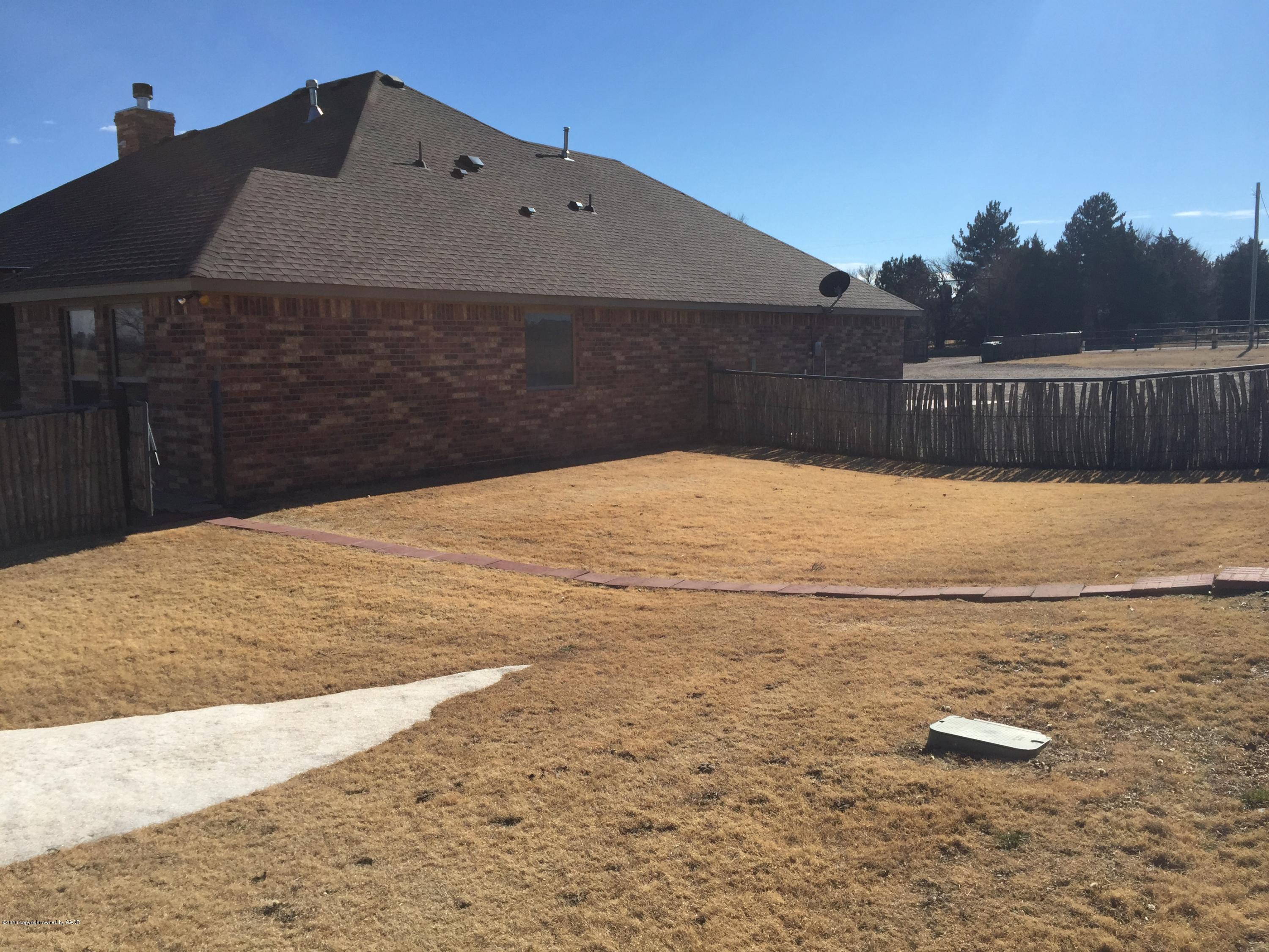 7350 Rice Road Canyon, TX 79015 - Photo 27 of 35 side yard