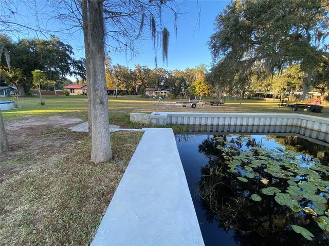 a view of a porch with a yard