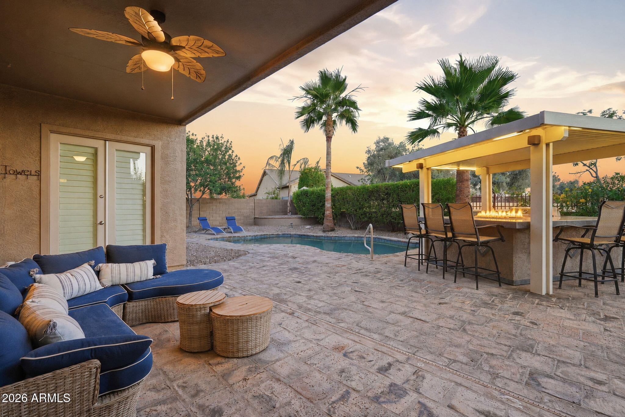 6738 Rachael Way Gilbert, AZ 85298 - Photo 37 of 61 Covered Patio