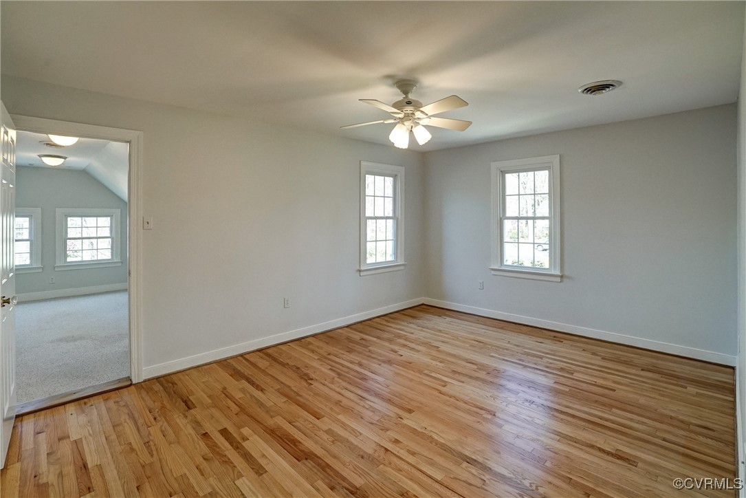13401 Glendower Road Midlothian, VA 23113 - Photo 27 of 41 Very large Primary Suite Bedroom with ceiling fan