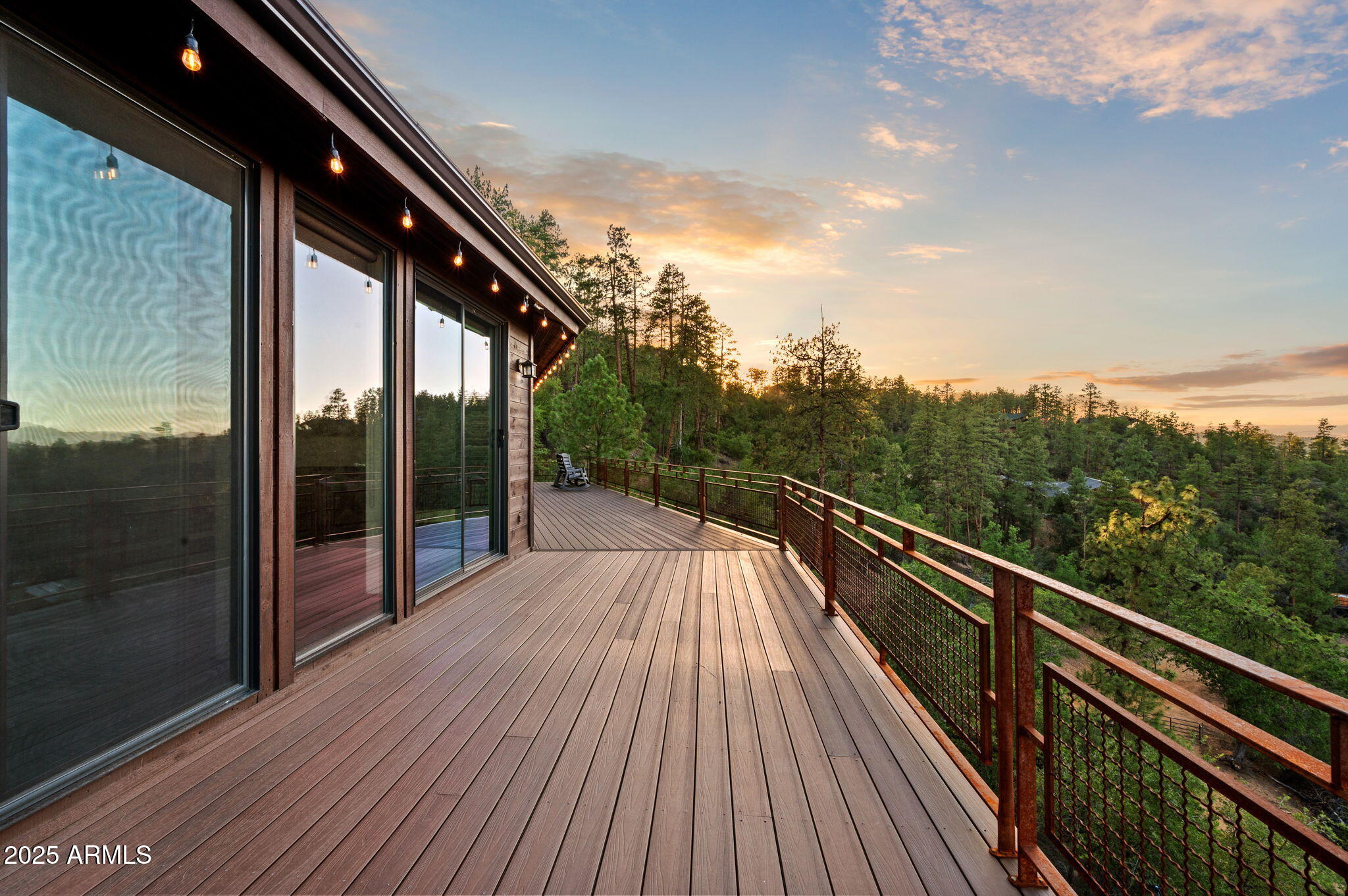 2700 Butterfly Ridge Prescott, AZ 86303 - Photo 9 of 57 Sunset Deck with Panoramic Views