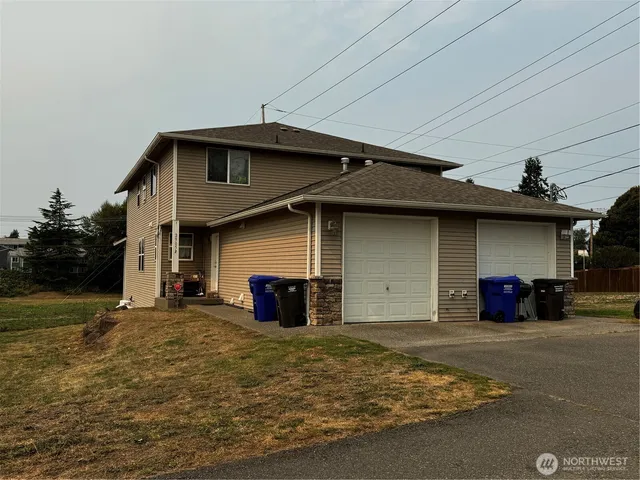a house with a outdoor space