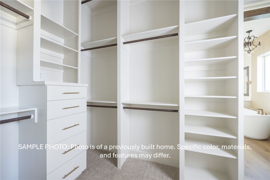 7020 Skipping Rock Path Bryan, TX 77808 - Photo 9 of 19 a view of an empty walk in closet