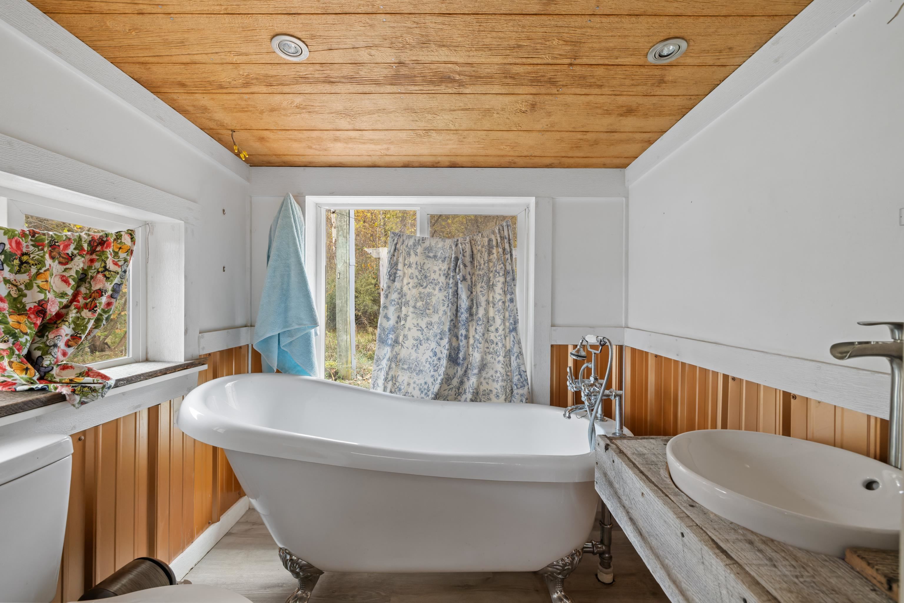 3441 West Midland Trail Lexington, VA 24450 - Photo 29 of 43 a bathroom with a sink and bathtub