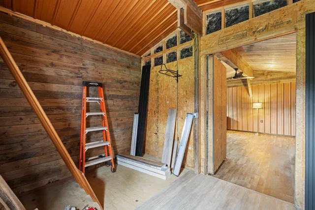 a view of front door