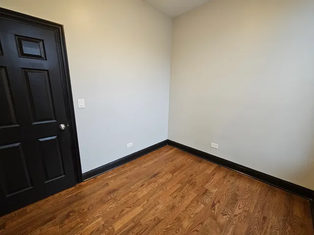 wooden floor in an empty room