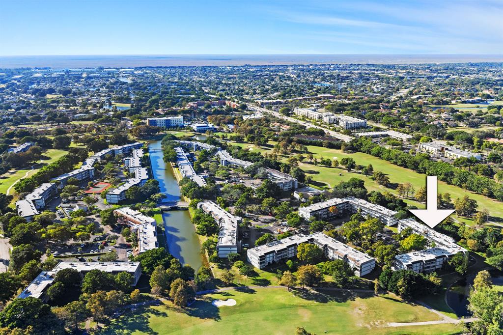 an aerial view of a city with lots of residential buildings