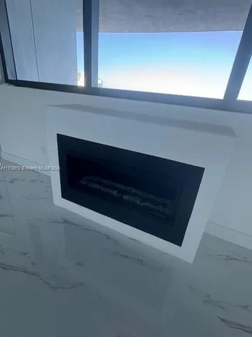 an empty room with a empty space