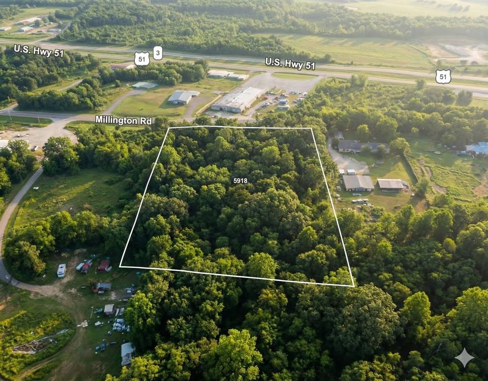 5918 Millington Road Millington, TN 38053 - Photo 5 of 9 a view of a yard