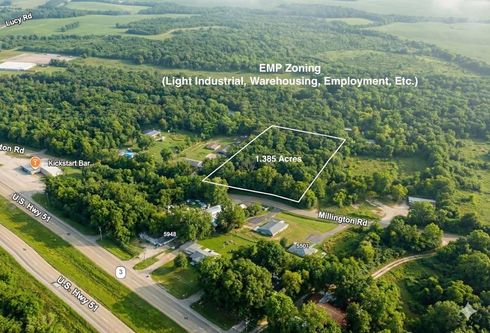 5918 Millington Road Millington, TN 38053 - Photo 8 of 9 a view of a lake from a balcony