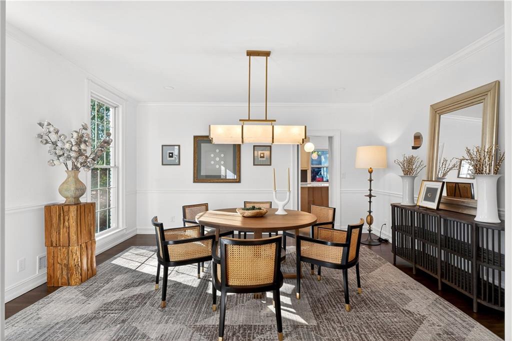 1330 West Wesley Road Northwest Atlanta, GA 30327 - Photo 7 of 46 a dining room with furniture and window