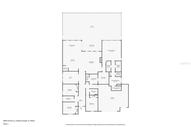 $1,100,000 | 28501 Picana Lane, Wesley Chapel, FL 33543