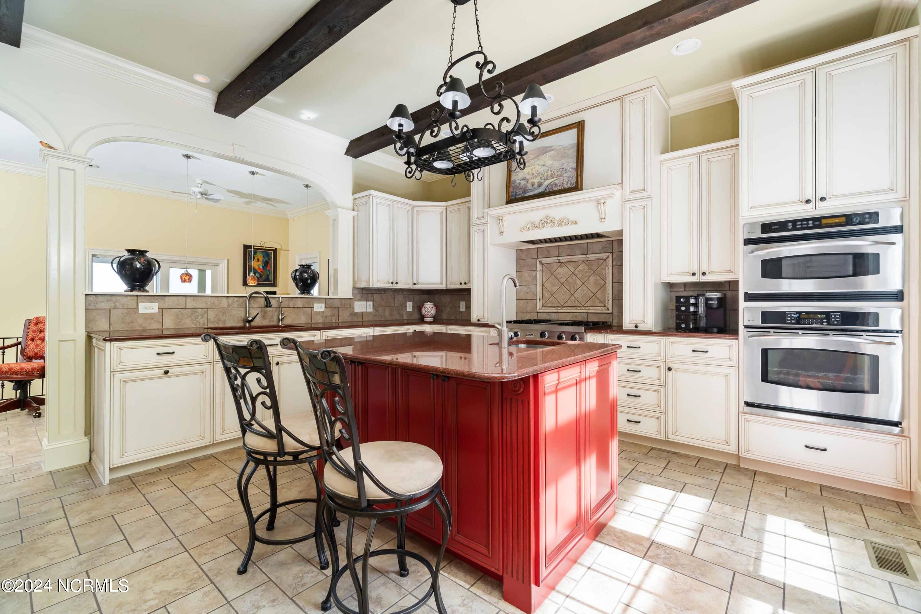 6054 Dolphin Road Oriental, NC 28571 - Photo 23 of 76 Kitchen with Center Island