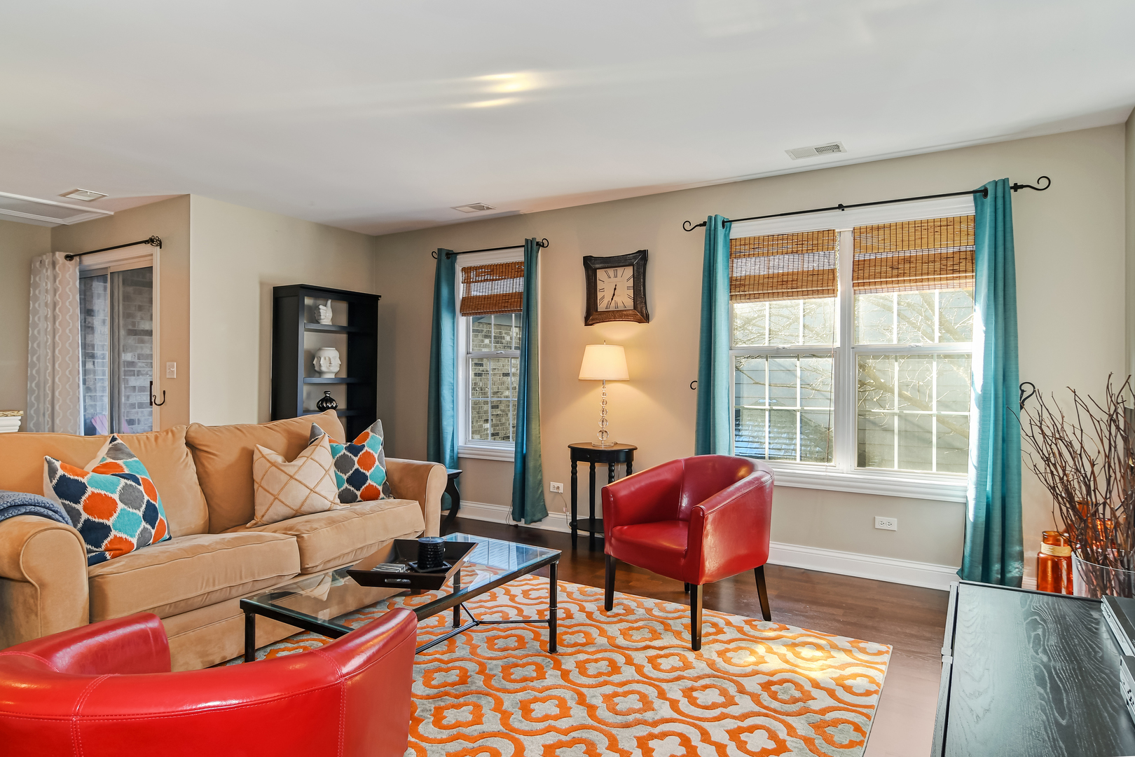11 Foxcroft Road, Unit 219 Naperville, IL 60565 - Photo 3 of 16 a living room with furniture and a floor to ceiling window