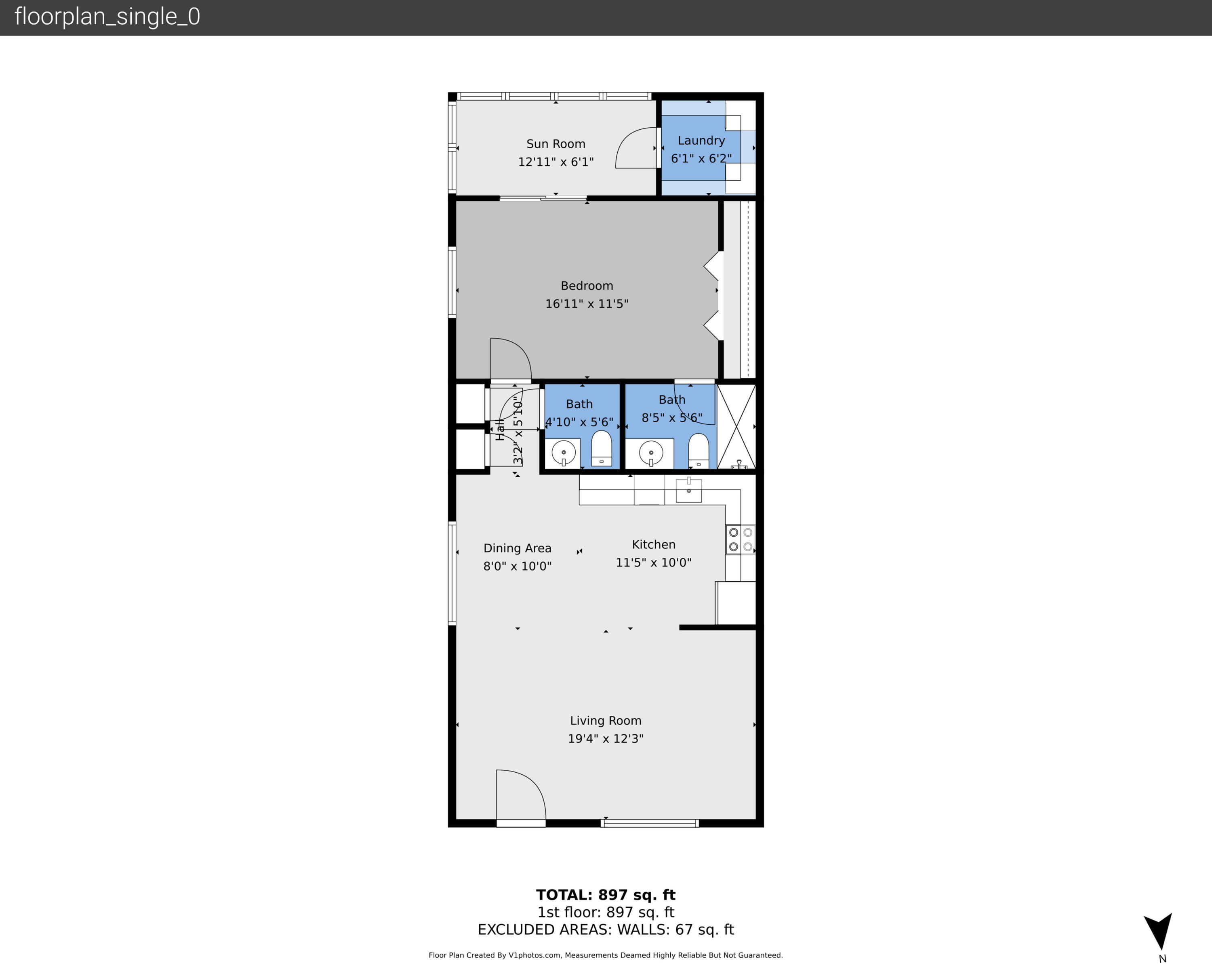 226 Normandy Lane, Unit E Delray Beach, FL 33484 - Photo 35 of 35 a picture of a floor plan
