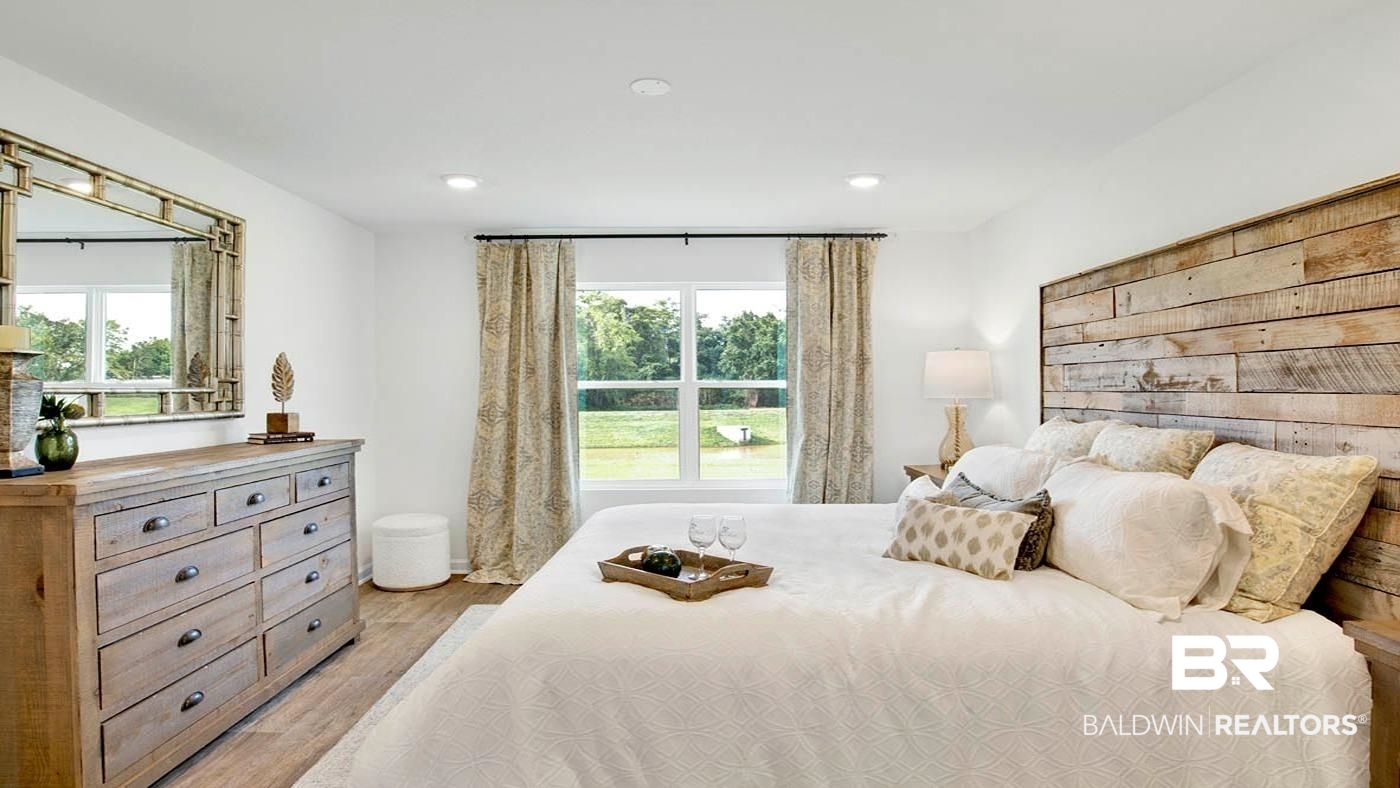 24718 Ponder Loop Loxley, AL 36551 - Photo 30 of 31 Bedroom featuring multiple windows and light hardwood / wood-style floors