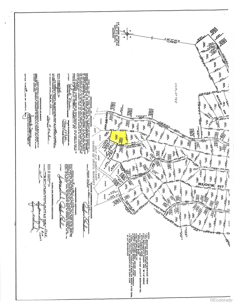 Lot 4554 Clausen Road Fort Garland, CO 81133 - Photo 30 of 30 a view of a bathroom with sink and mirror