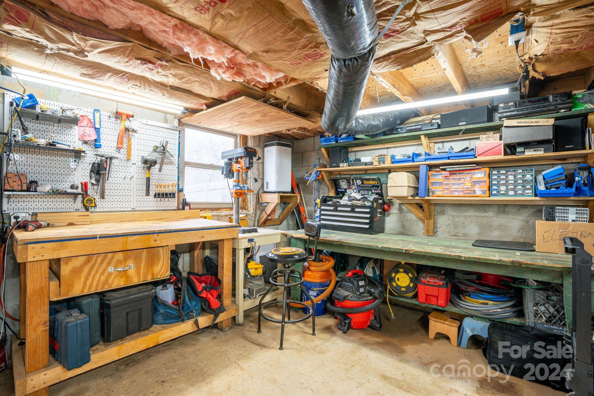 307 Tabernacle Road Black Mountain, NC 28711 - Photo 17 of 27 a view of storage and utility room