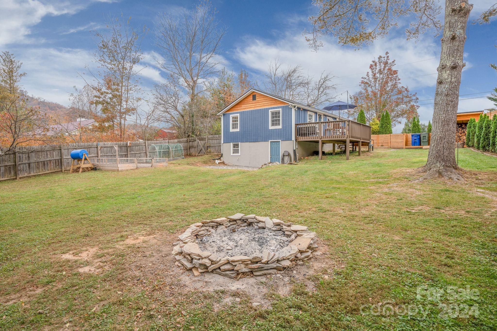 307 Tabernacle Road Black Mountain, NC 28711 - Photo 21 of 27 a view of a house with a yard