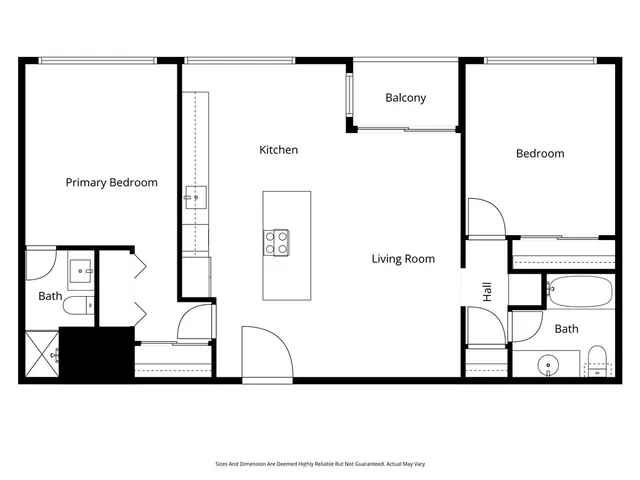 a picture of a floor plan