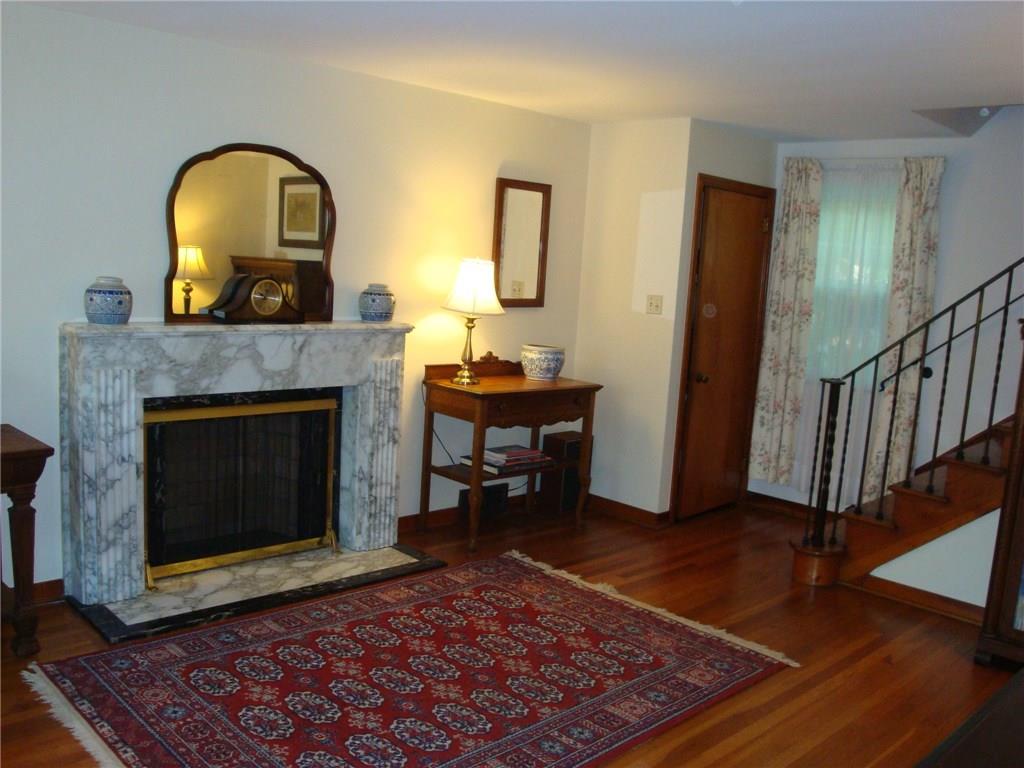 108 Rutledge Drive Fox Chapel, PA 15215 - Photo 3 of 24 Distinctive decorative fireplace to input a gas log fireplace to add to the ambiance.