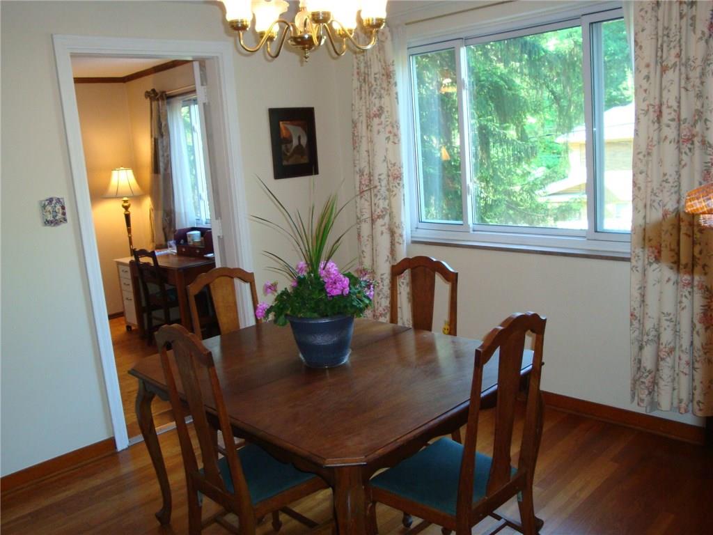 108 Rutledge Drive Fox Chapel, PA 15215 - Photo 6 of 24 Formal dining room in the center of it all with beautiful oak floors.