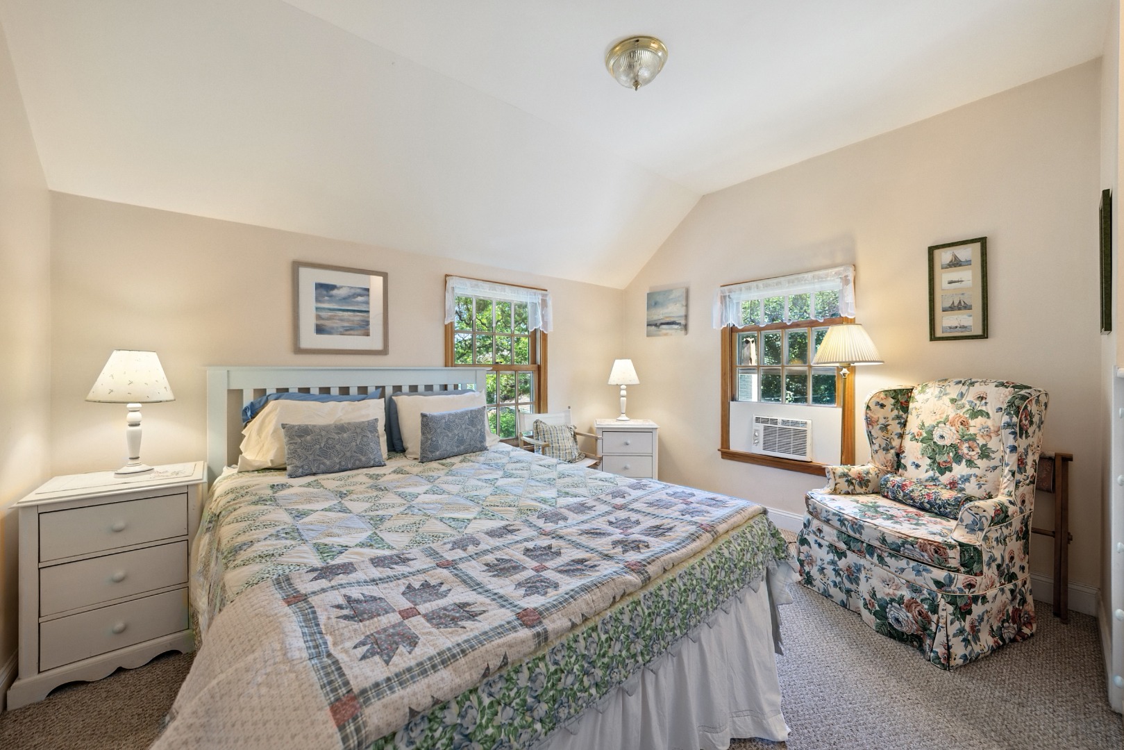 52 Pleasant Street Nantucket, MA 02554 - Photo 23 of 36 a bedroom with a bed and a dresser