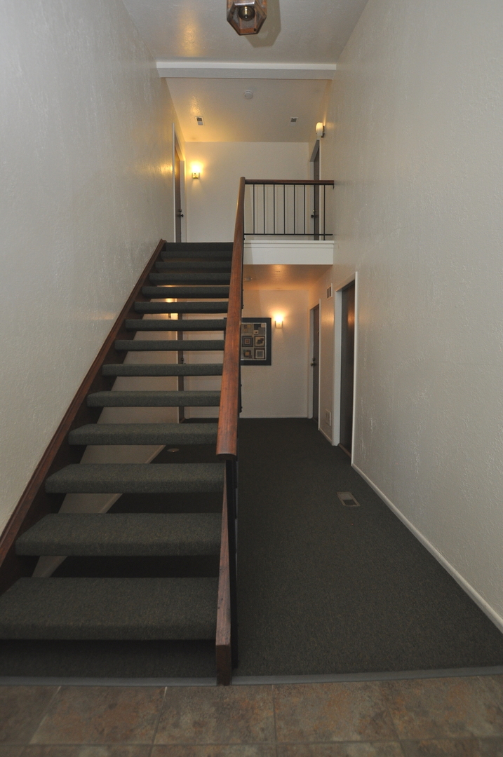 216 Deerpath Court, Unit D1 Schaumburg, IL 60193 - Photo 2 of 16 a view of entryway and hall
