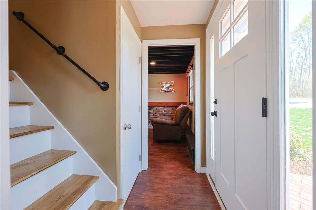 451 Mendon Road North Smithfield, RI 02896 - Photo 17 of 37 Wood tread stairs to 2nd level