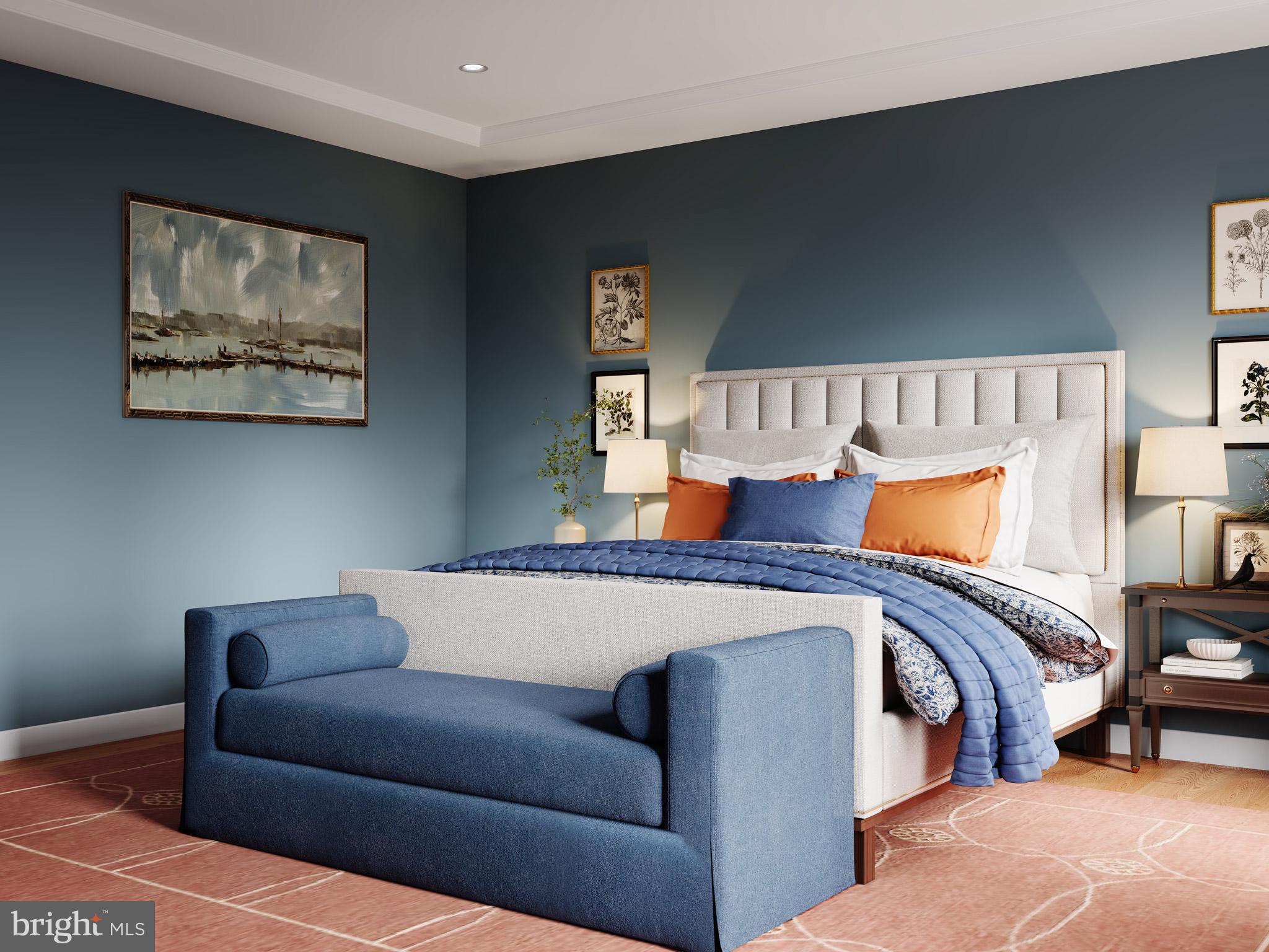 7 Sage Street Carlisle, PA 17015 - Photo 12 of 27 a bedroom with a bed and couch