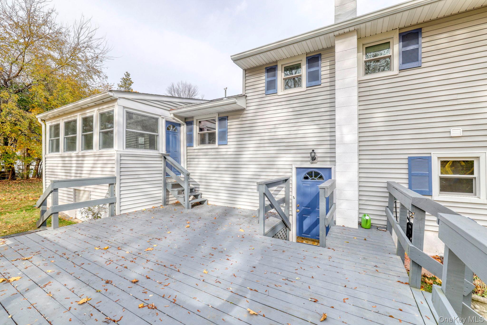 4 Irene Court Fishkill, NY 12524 - Photo 21 of 46 Wooden deck featuring a sunroom
