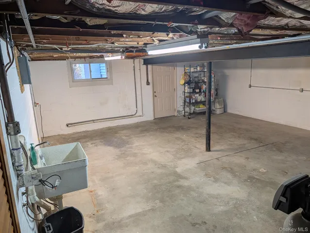 a view of water heater room