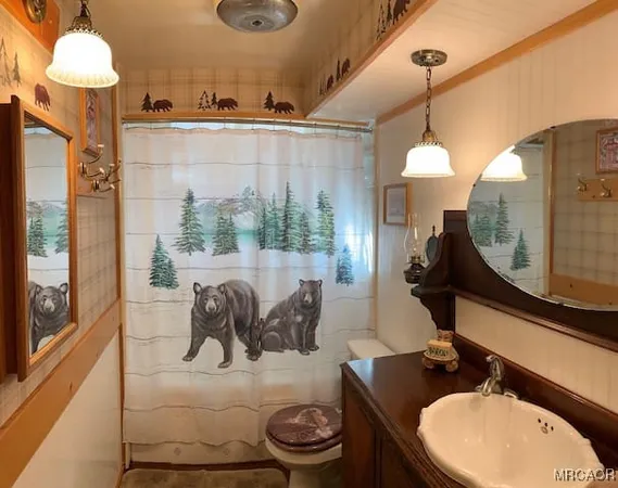a very nice looking room with a large window