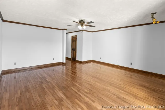 wooden floor in an empty room
