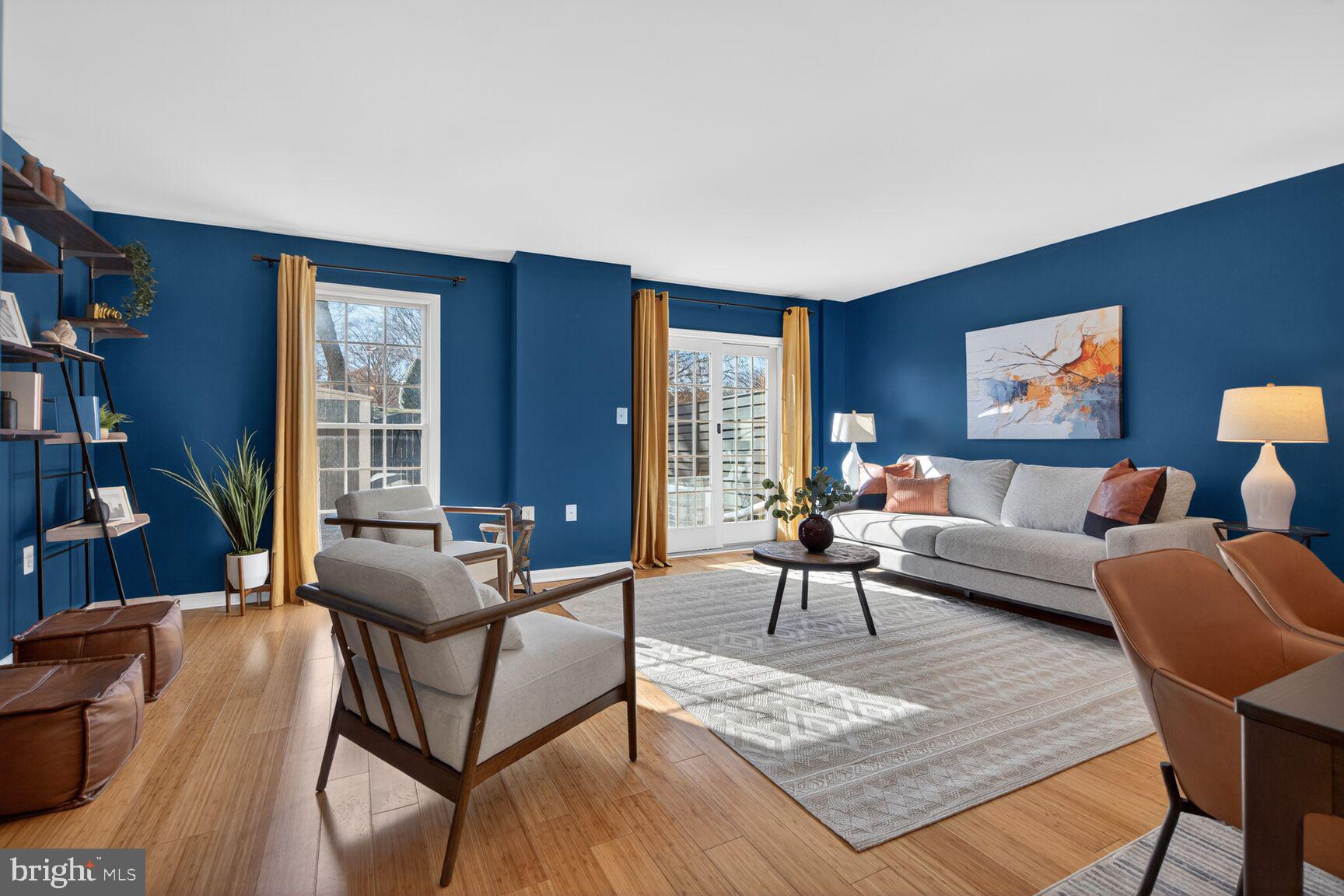 7207 Evanston Road Springfield, VA 22150 - Photo 34 of 118 Living Room Boasts Beautiful Bamboo Floors!
