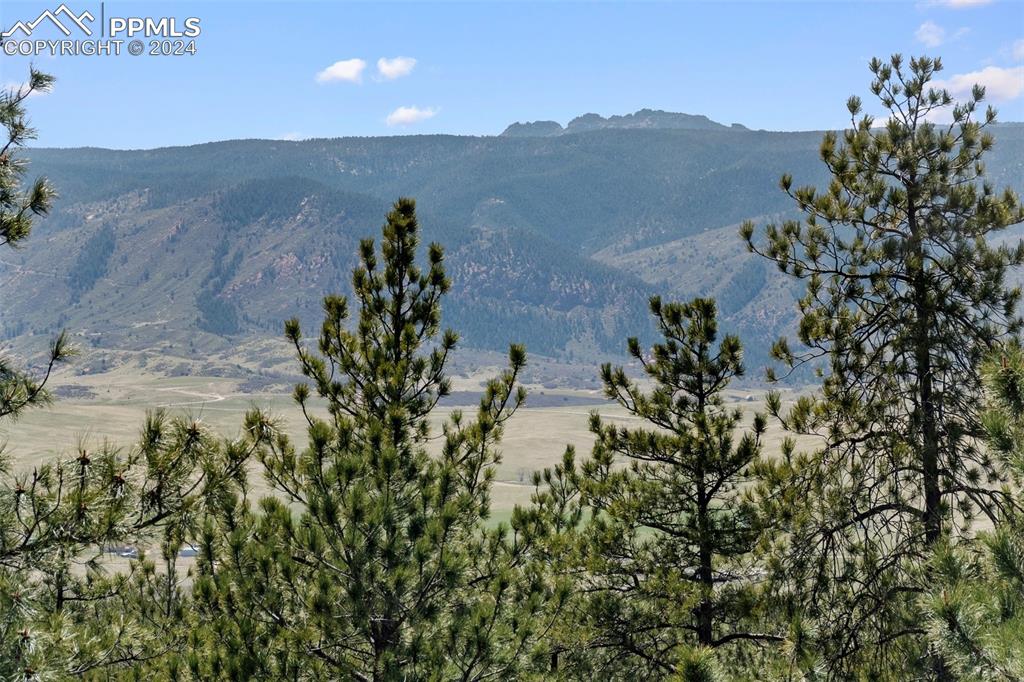 5090 South Perry Park Road Sedalia, CO 80135 - Photo 31 of 50 a view of a lake with a mountain in the background