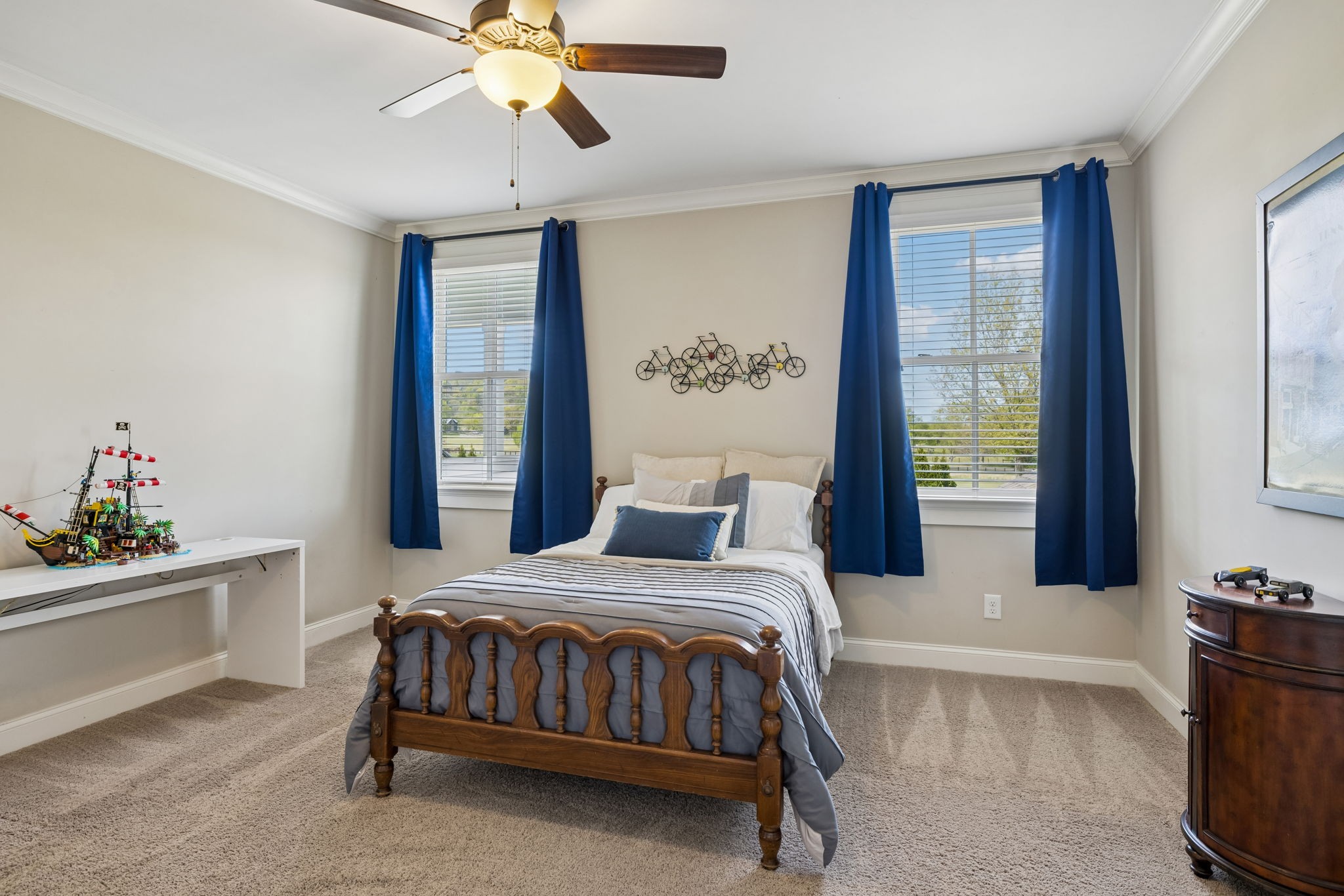 6033 Native Pony Trail College Grove, TN 37046 - Photo 53 of 87 a bedroom with a bed and window