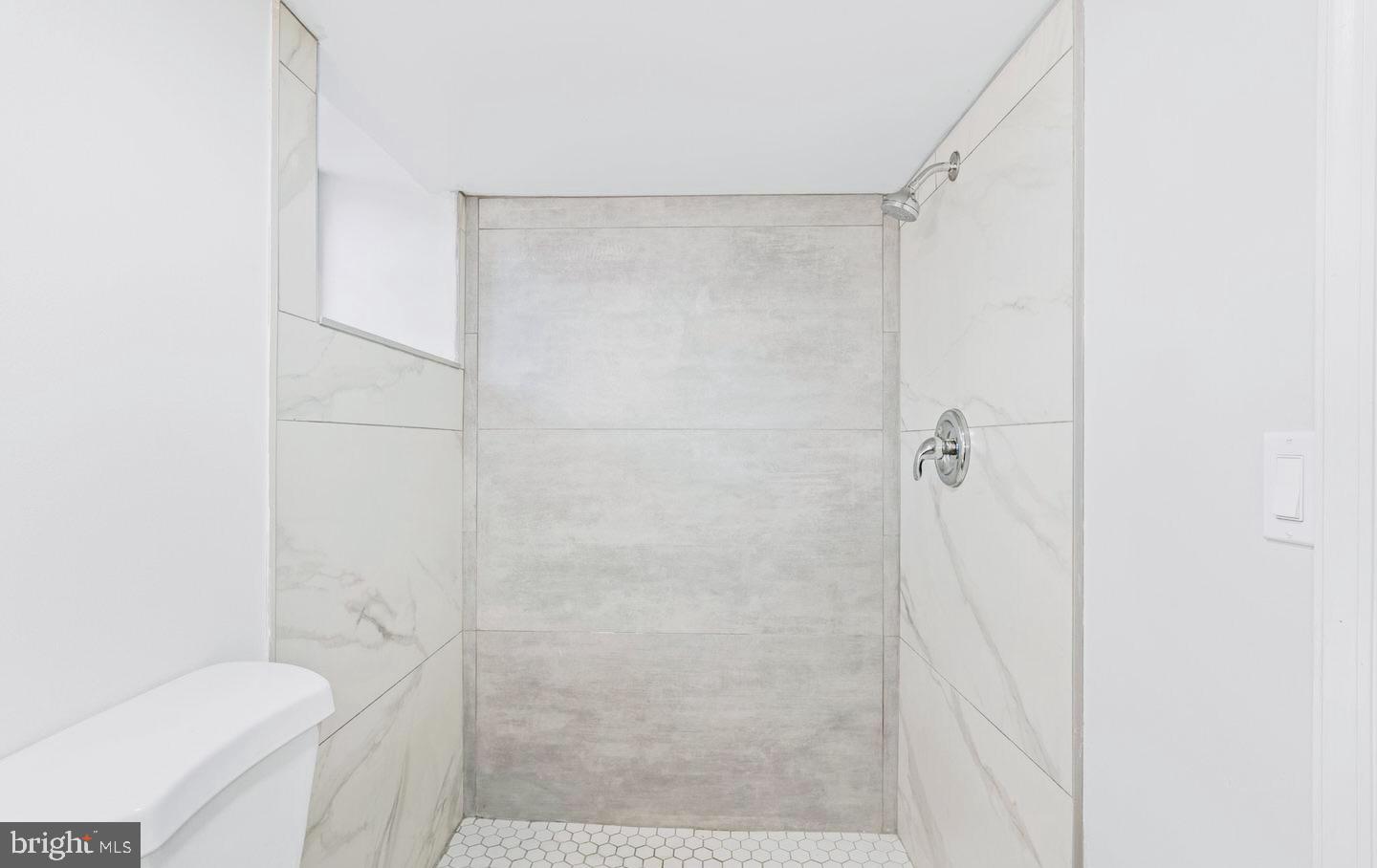 4847 Fairmount Avenue Philadelphia, PA 19139 - Photo 24 of 35 a bathroom with a shower and a toilet