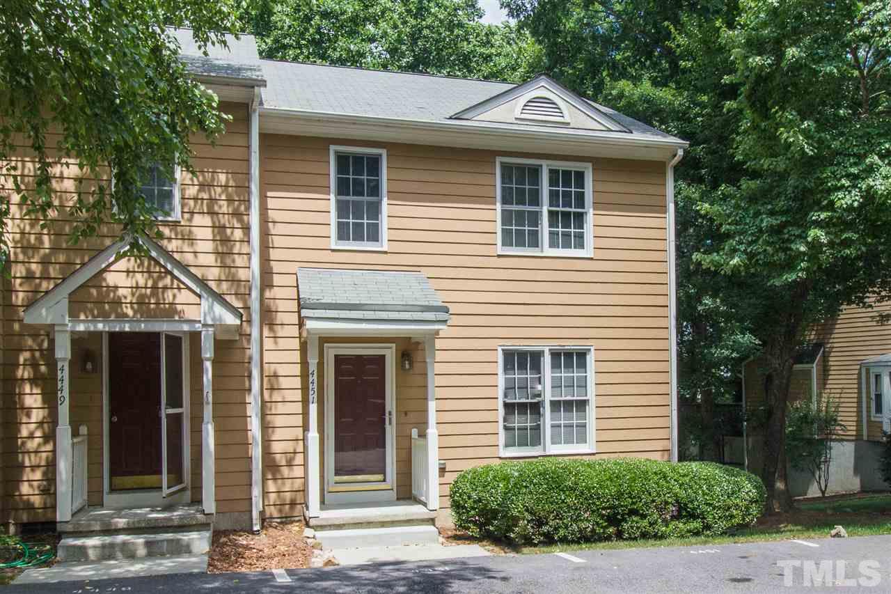 4451 Antique Lane Raleigh, NC 27616 - Photo 2 of 24 a front view of a house with a yard