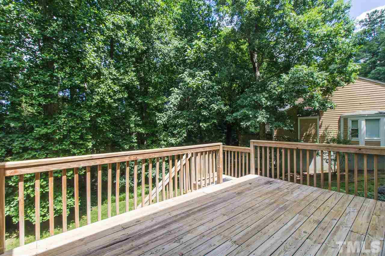 4451 Antique Lane Raleigh, NC 27616 - Photo 21 of 24 a view of balcony with wooden floor