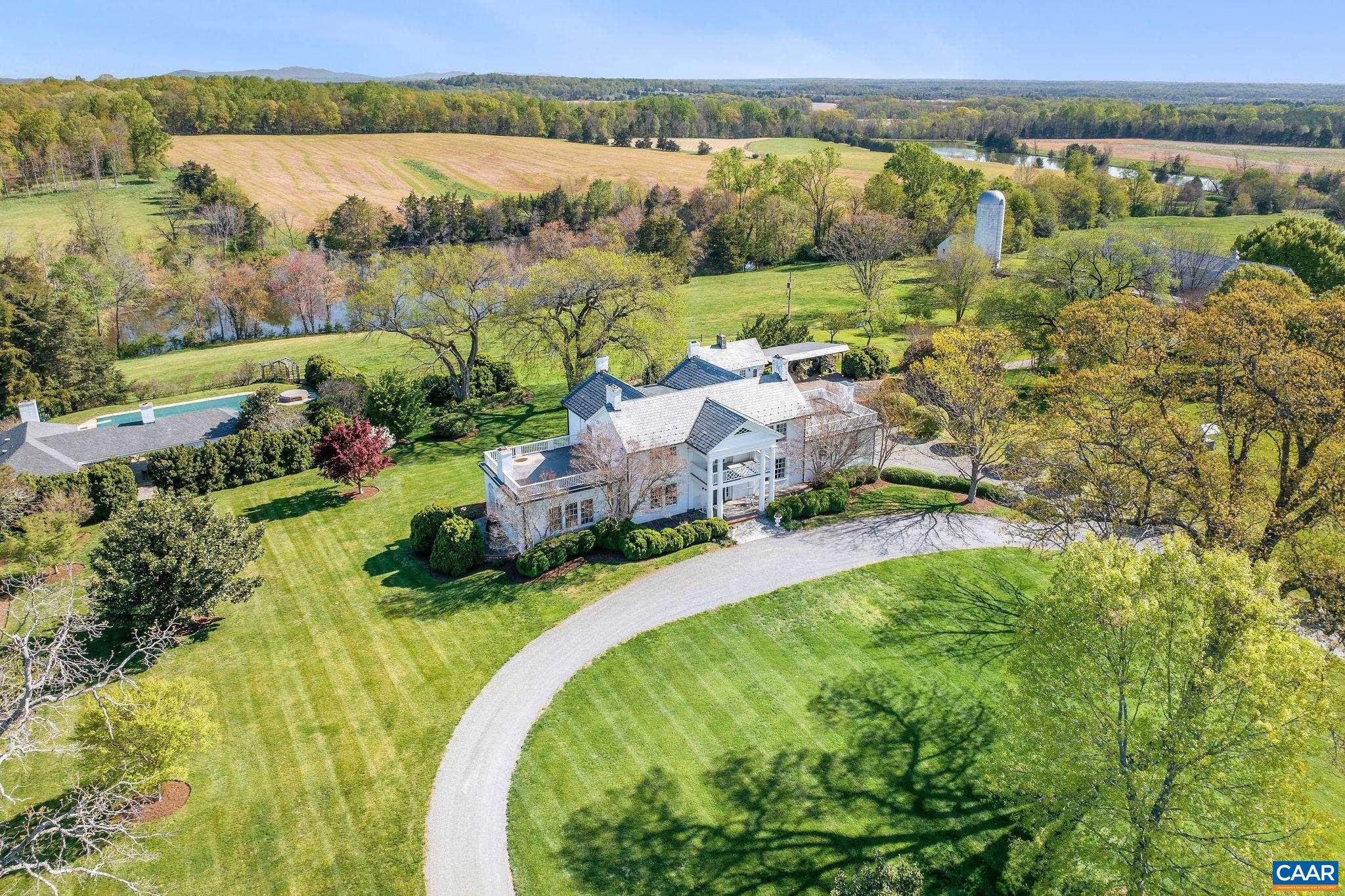 2328 Liberty Corner Road Esmont, VA 22937 - Photo 46 of 75 a view of a lake with a city
