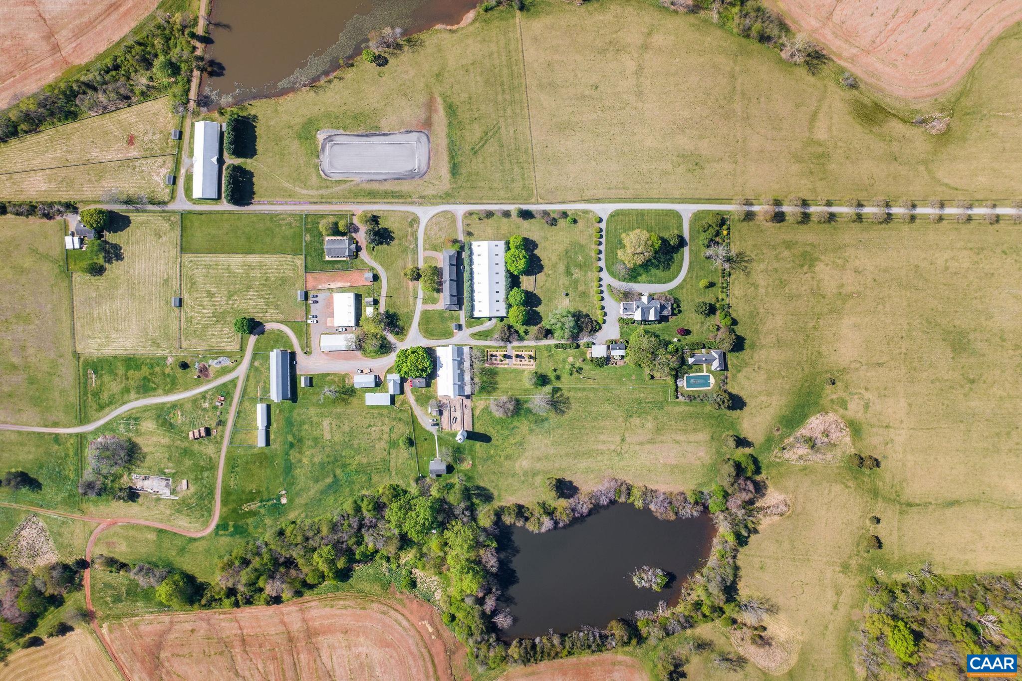 2328 Liberty Corner Road Esmont, VA 22937 - Photo 66 of 75 an aerial view of residential houses with outdoor space