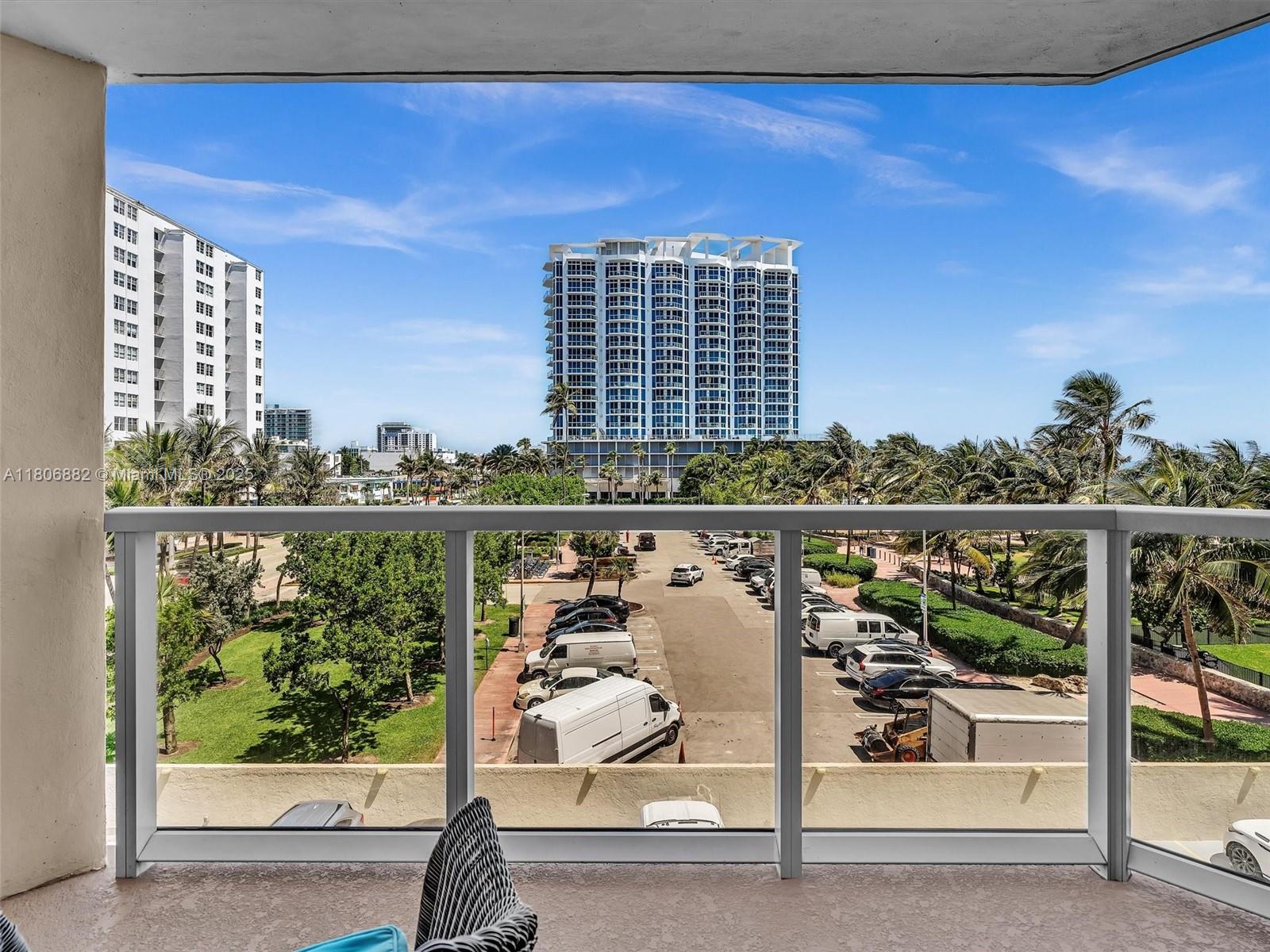 6423 Collins Avenue, Unit 409 Miami Beach, FL 33141 - Photo 3 of 66 a view of a balcony with city view