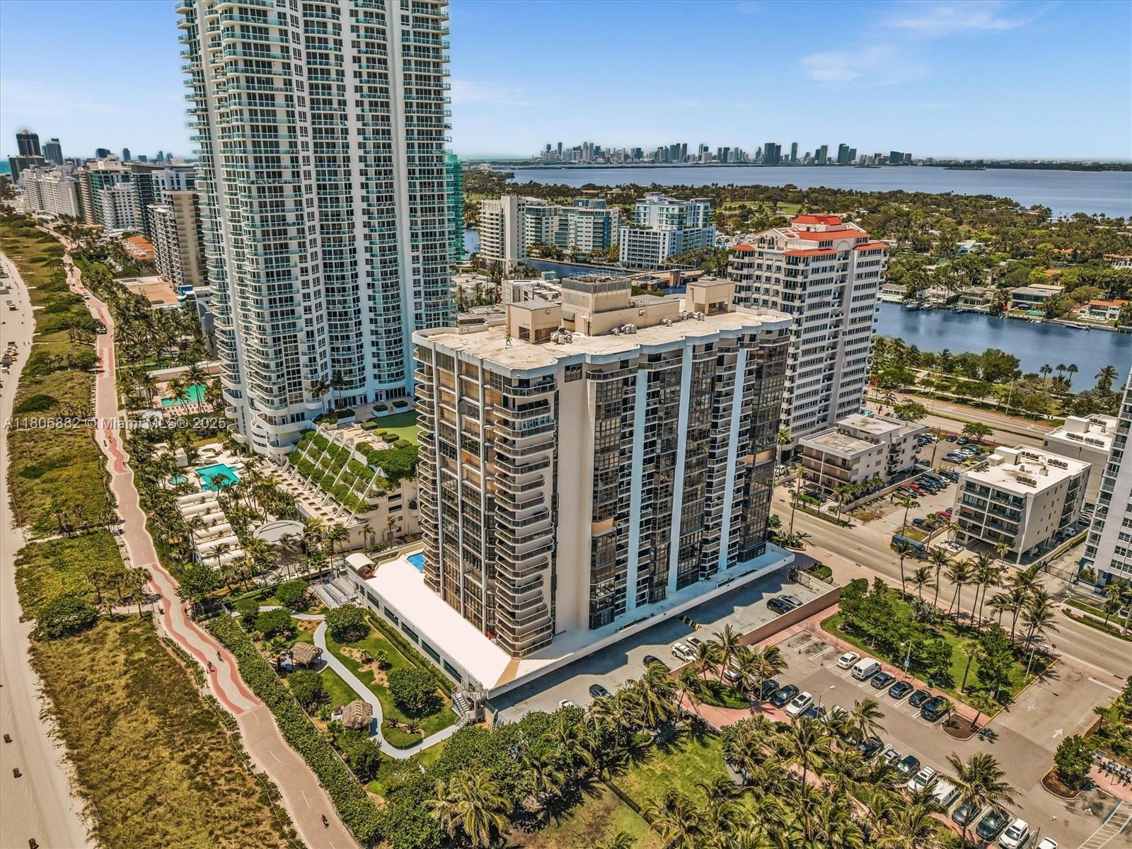 6423 Collins Avenue, Unit 409 Miami Beach, FL 33141 - Photo 59 of 66 a view of a city with tall buildings
