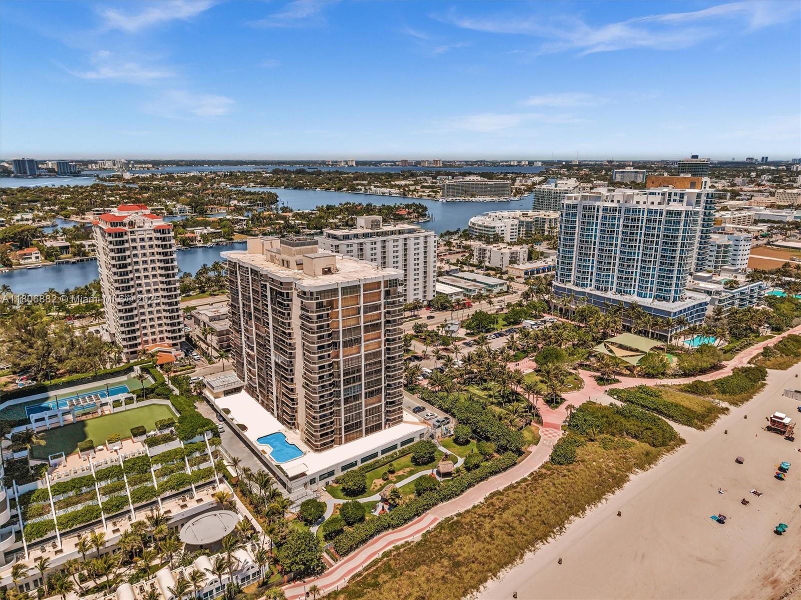6423 Collins Avenue, Unit 409 Miami Beach, FL 33141 - Photo 61 of 66 an aerial view of a city