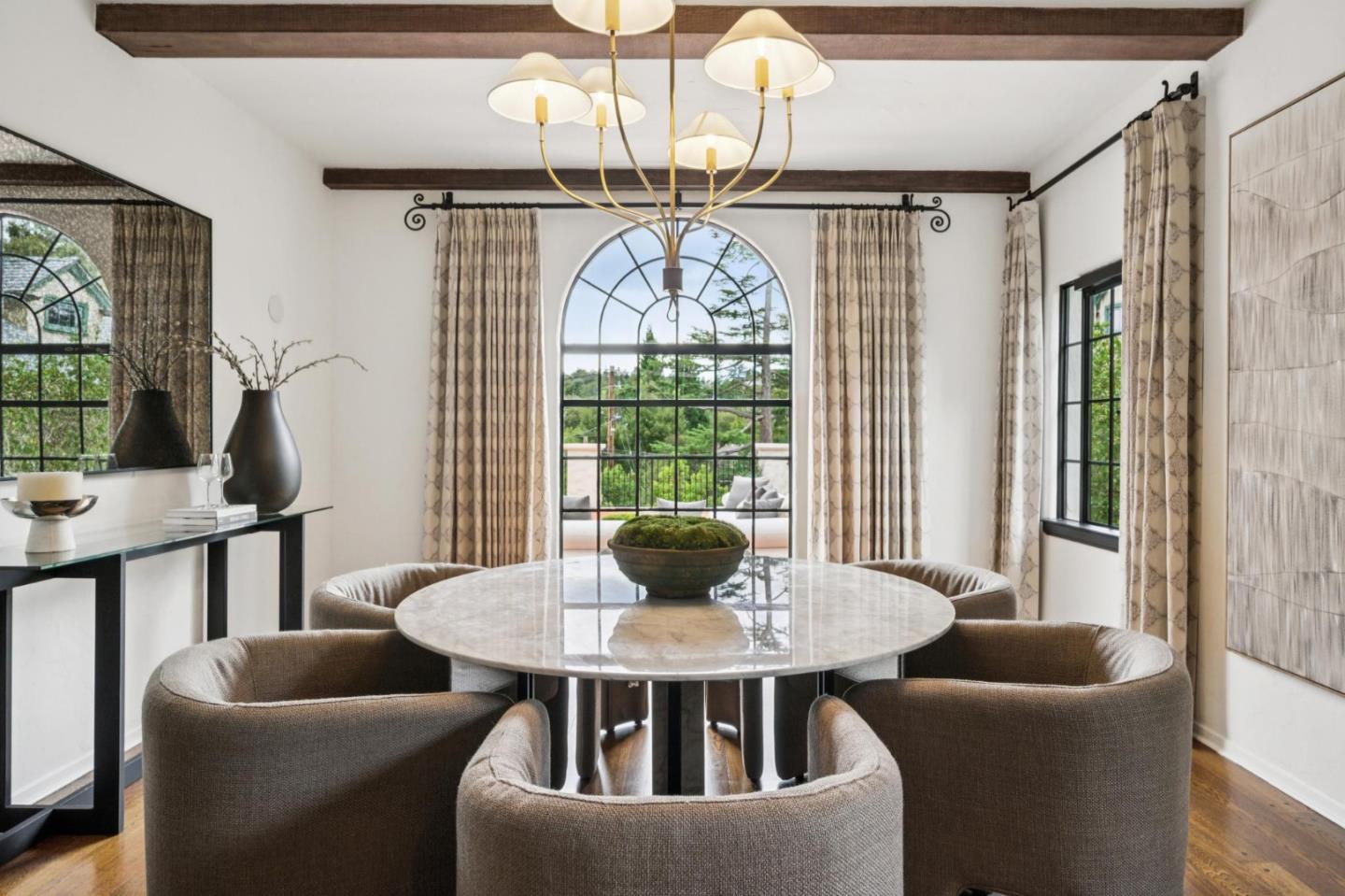 414 Edgewood Road San Mateo, CA 94402 - Photo 26 of 112 a view of a dining room with furniture window and outside view